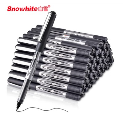 白雪/SNOWHITE 書(shū)寫(xiě)用筆類(lèi)用具 白雪(snowhite)直液筆 子彈頭0.5速干直液式中性筆PVR-155